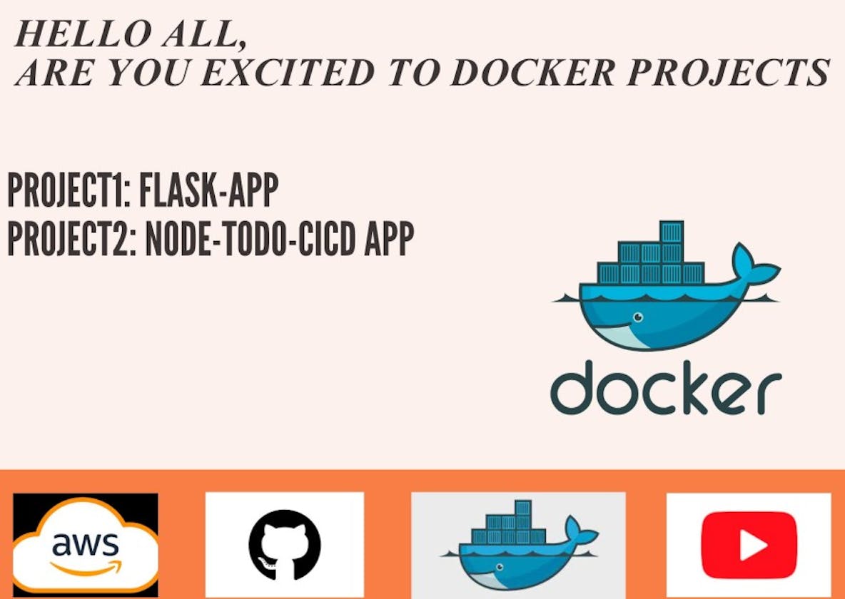 Docker Projects (Flask-APP, Node-TODO-CI/CD APP)