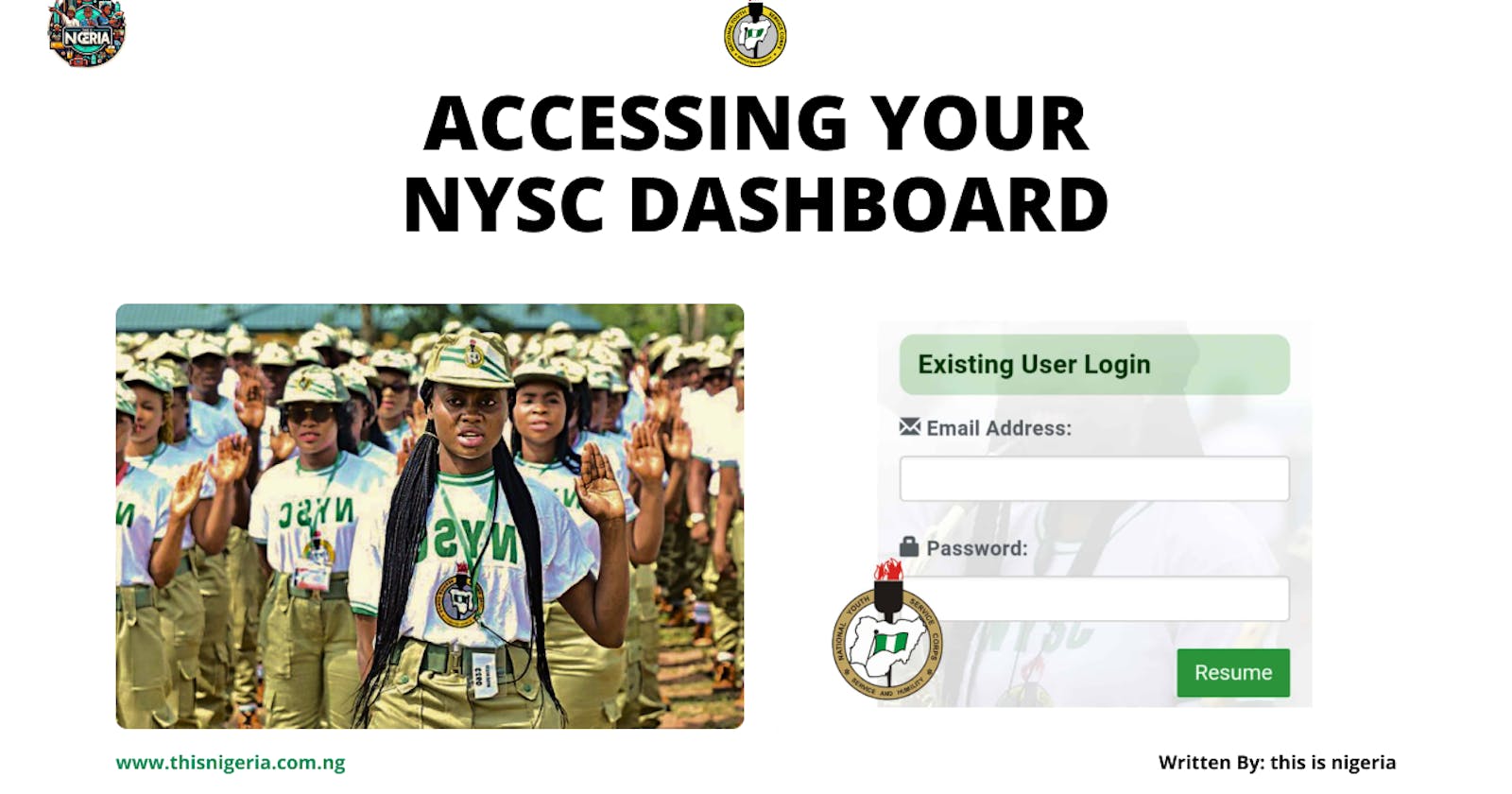 How to Access the NYSC Dashboard Easily (2024/2025)