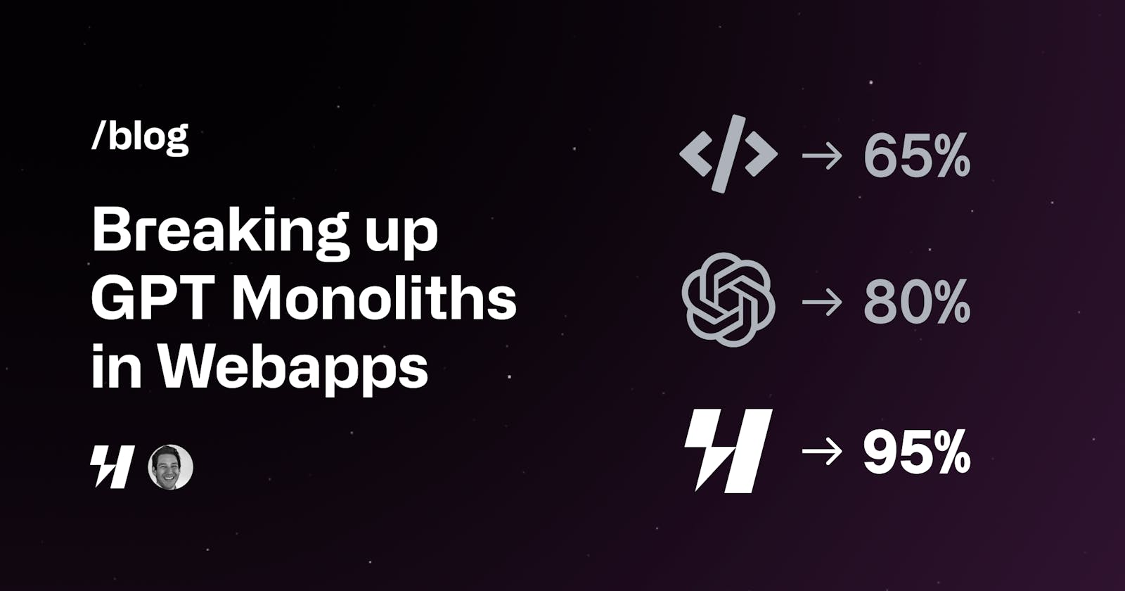 Cover Image for Breaking up GPT Monoliths in Webapps