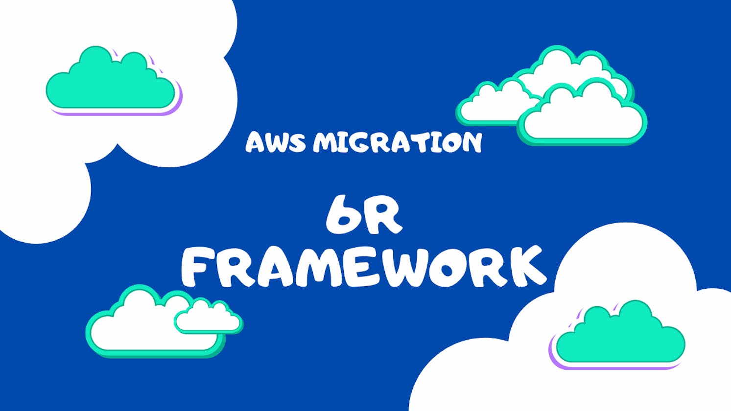 The AWS Migration 6R Framework serves as a systematic roadmap 🥳🥳