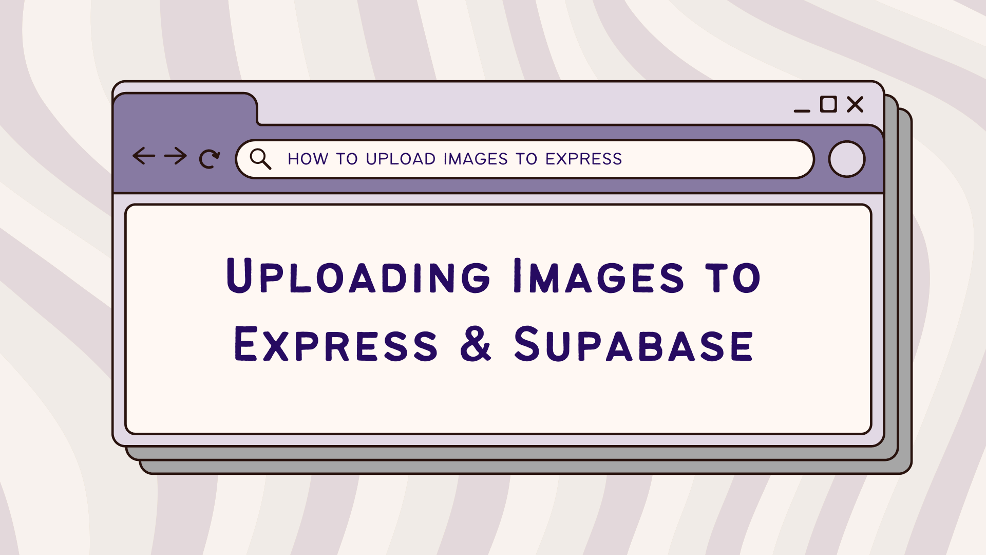 Uploading Images to Supabase with Express JS, Multer and Vue