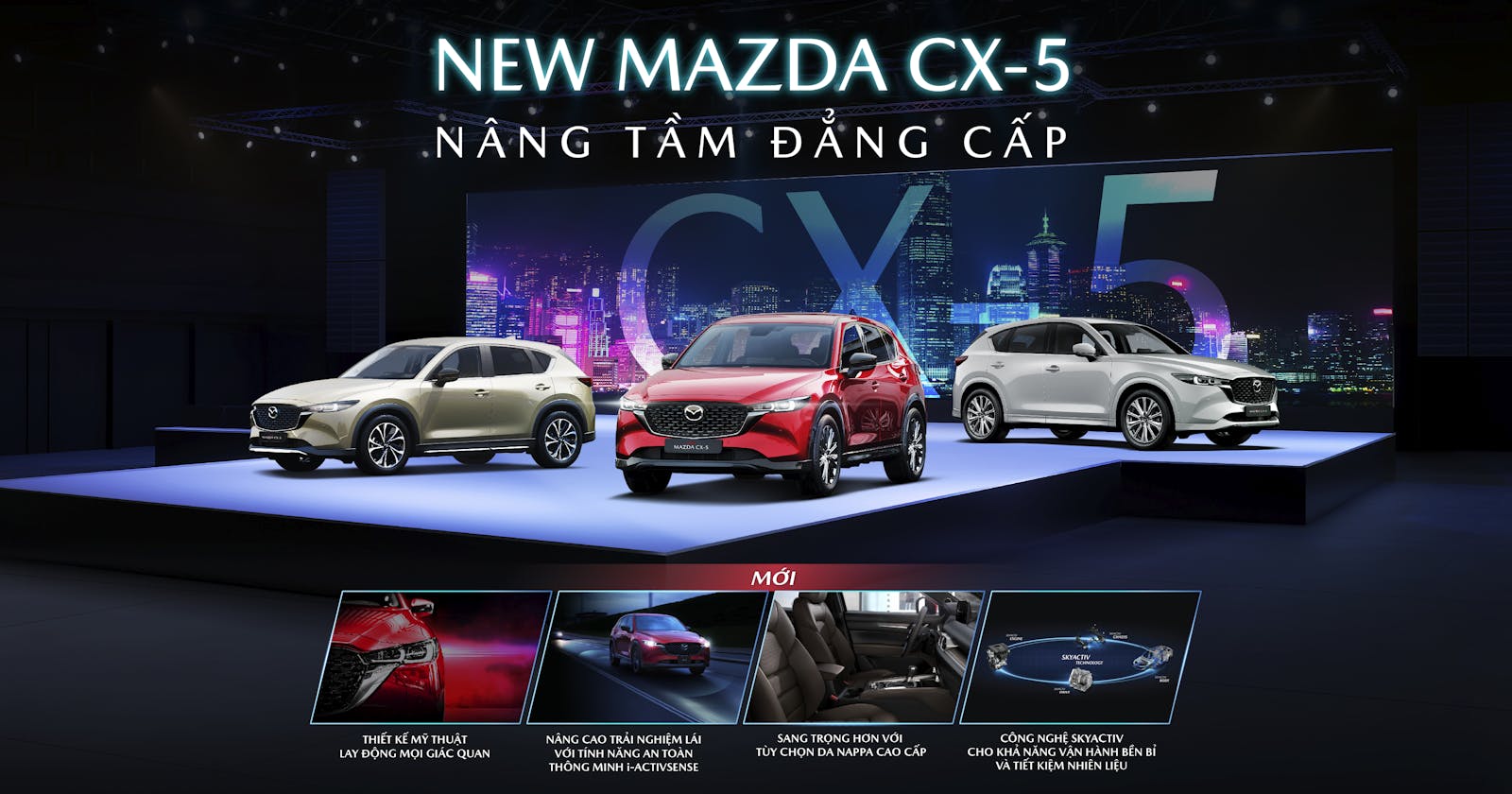 So sánh các phiên bản New Mazda CX-5
