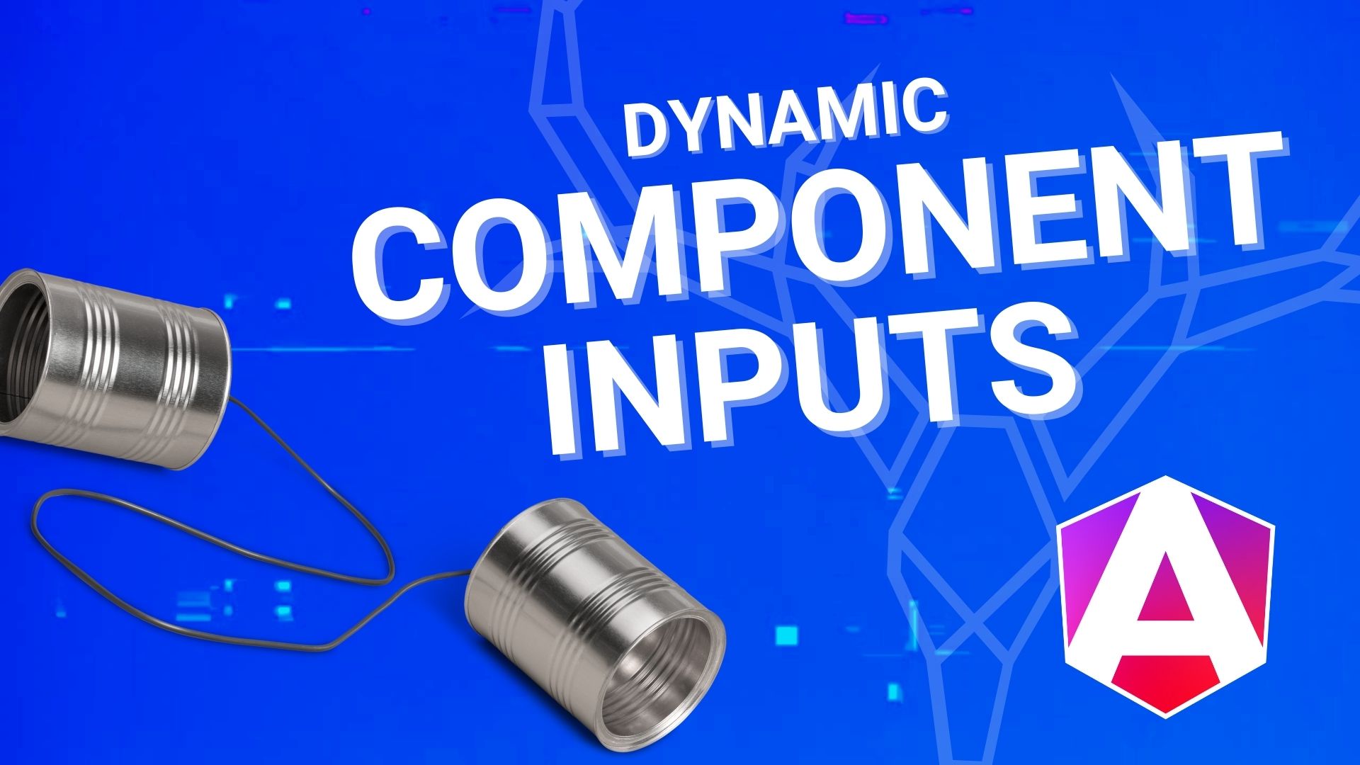 How to Use Angular @Input to Pass Data to Dynamically Created Components