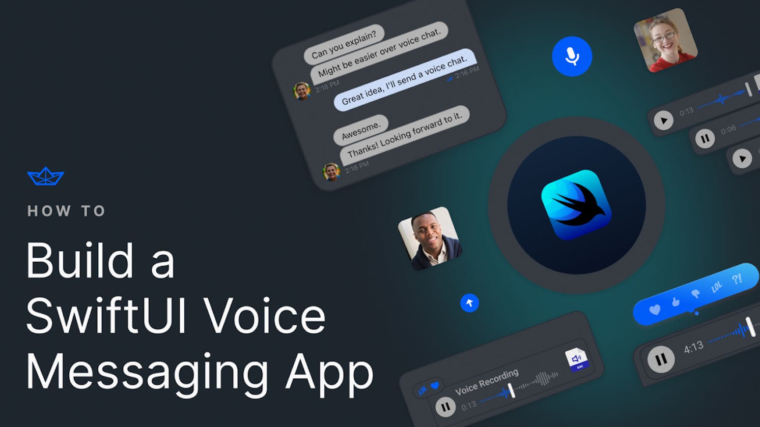 SwiftUI: Integrate an Async Voice Messaging With Your App