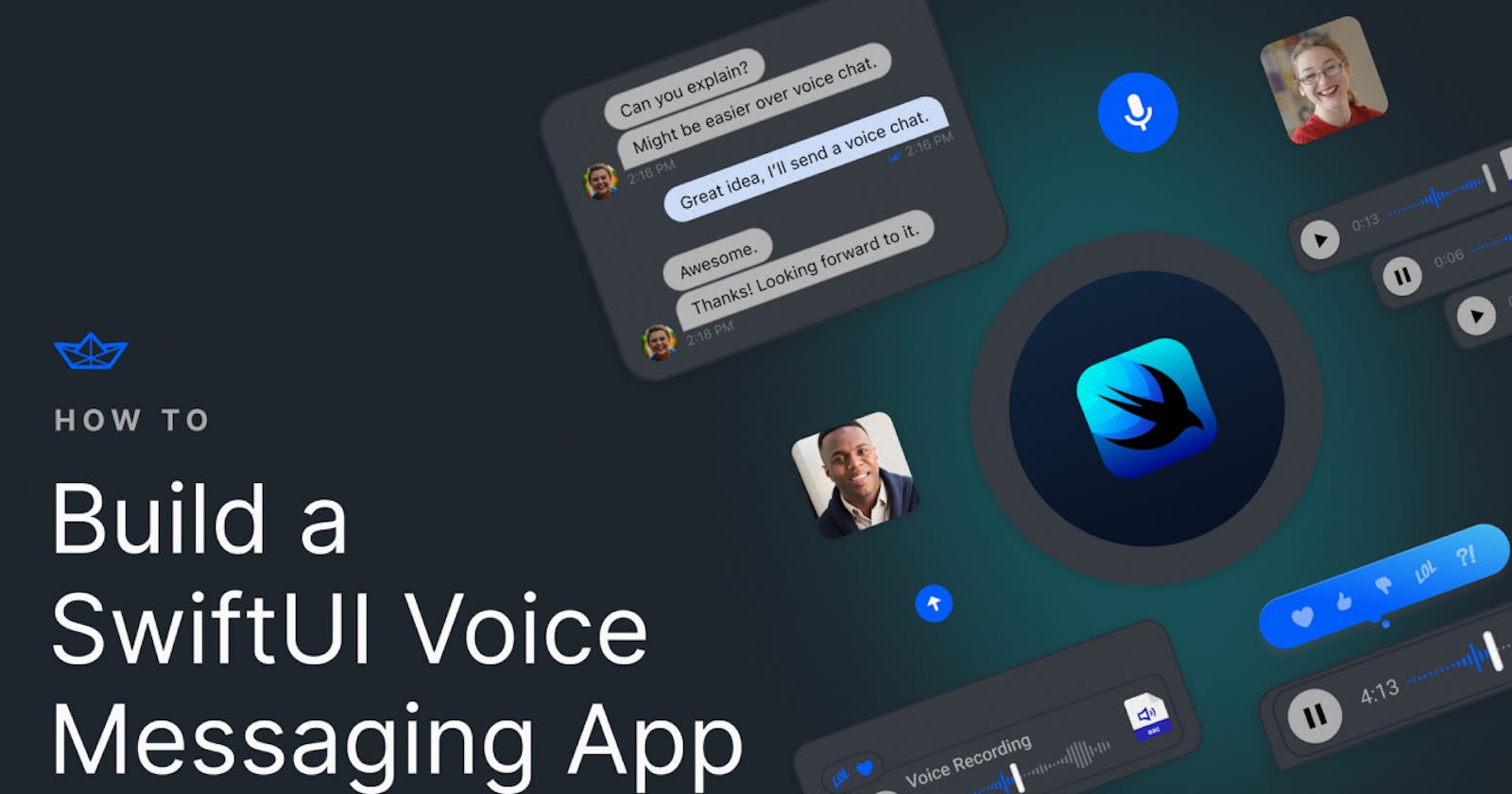 SwiftUI: Integrate an Async Voice Messaging With Your App
