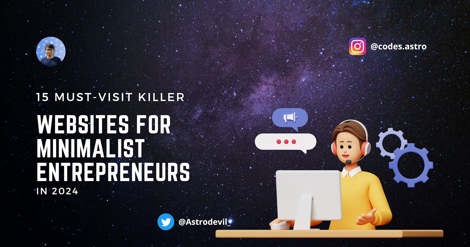 15 Must-Visit Killer Websites For Minimalist Entrepreneurs