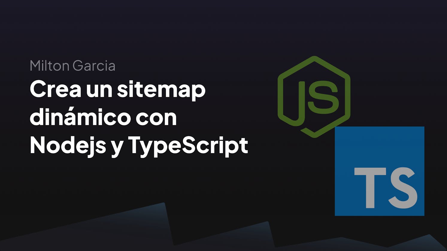 Crea un sitemap dinámico con Node.js y TypeScript