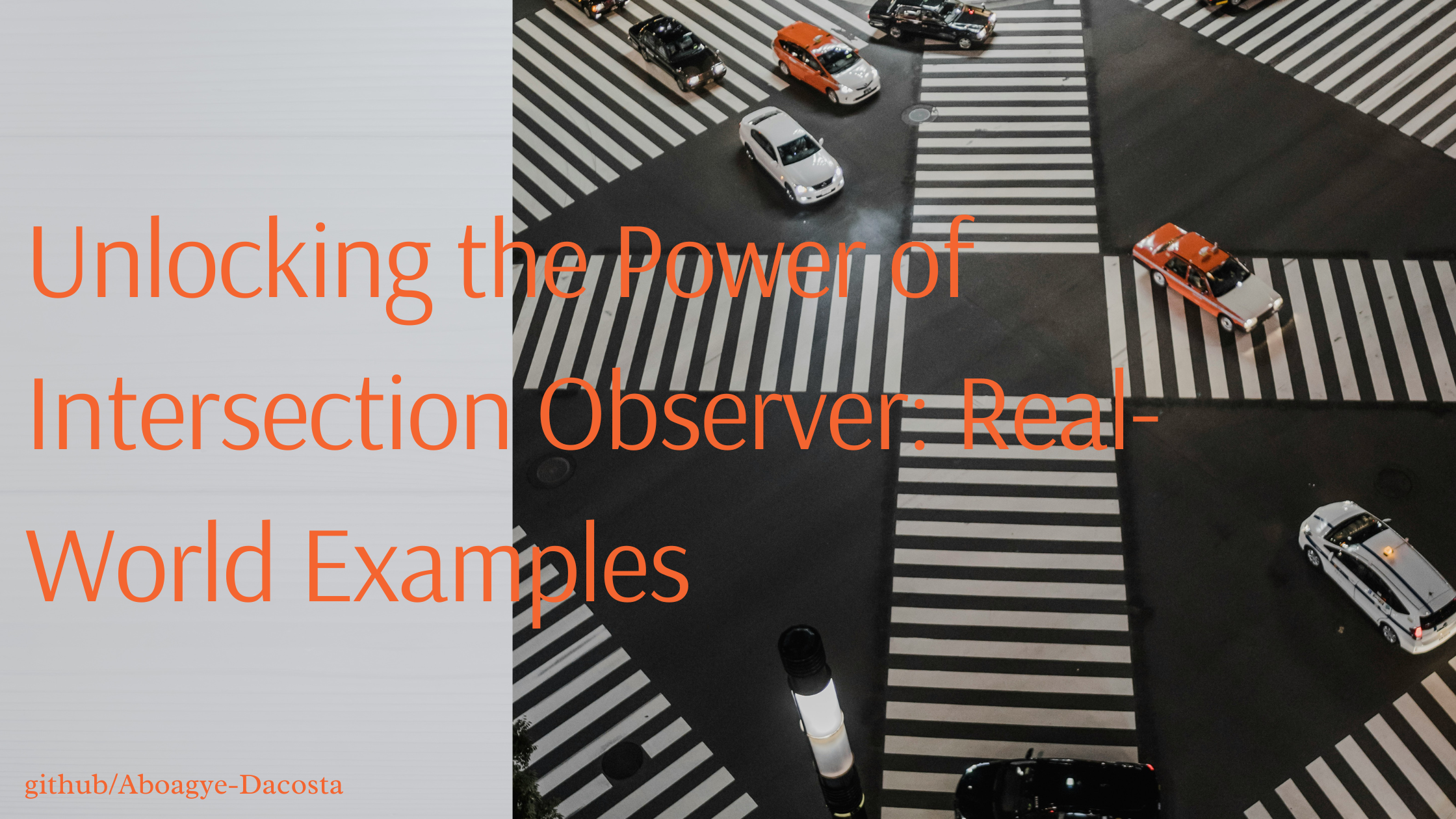 Unlocking the Power of Intersection Observer: Real-World Examples