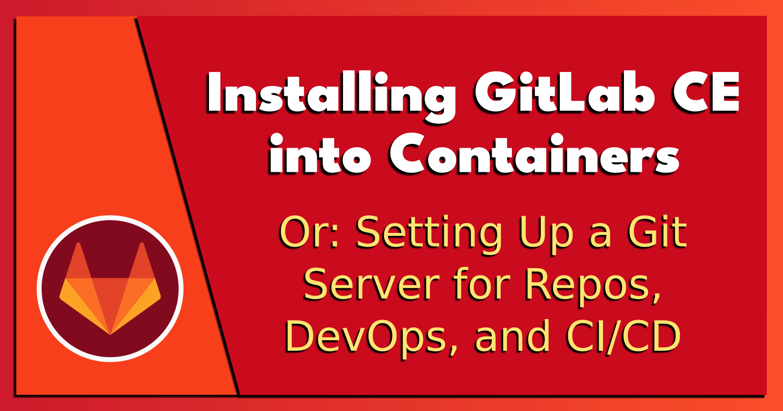 Installing GitLab CE into Containers.