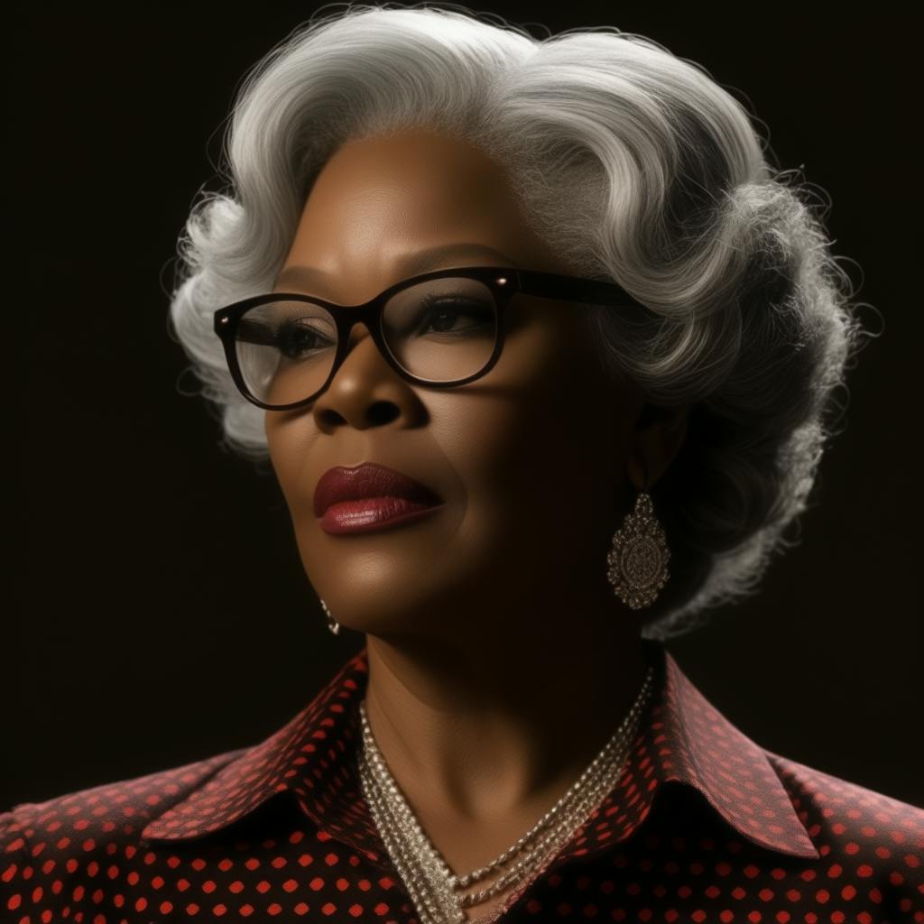 Madea Goes Digital, concept rendered with AI