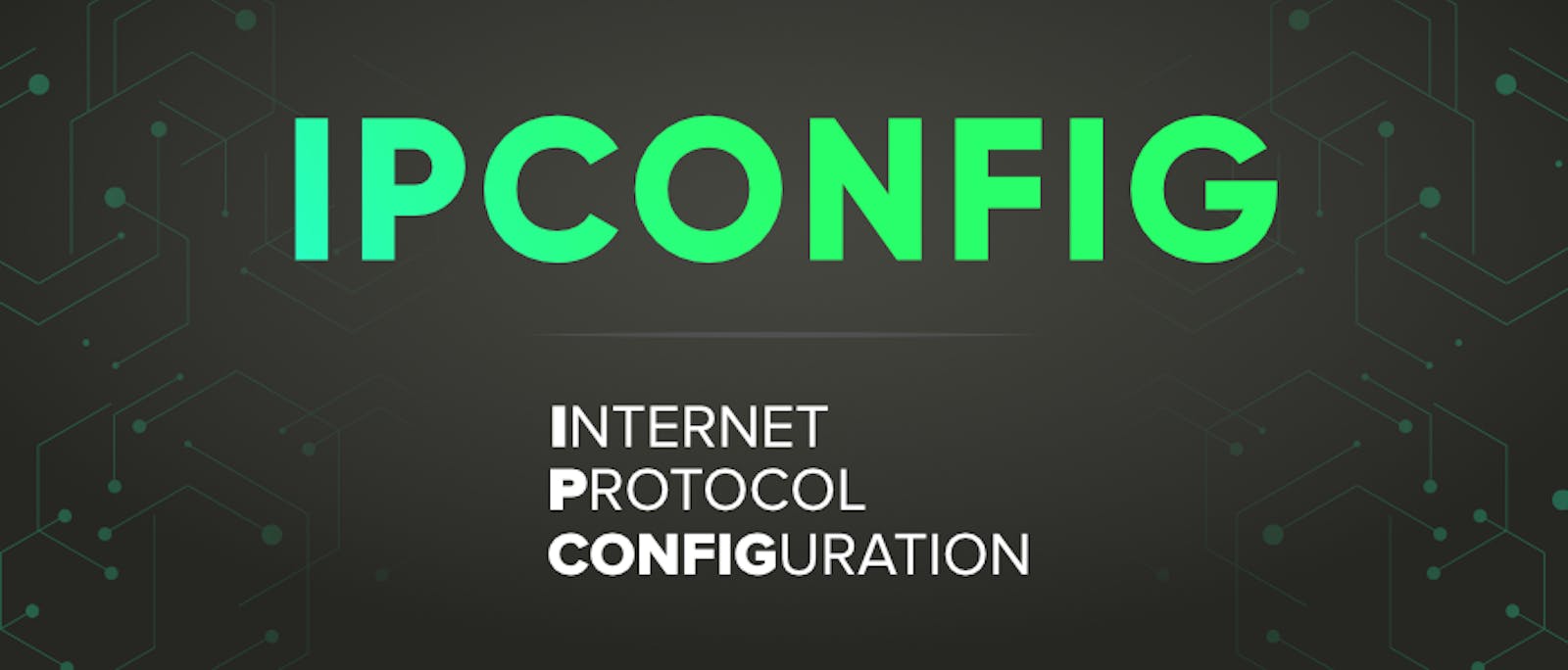 Ipconfig Command