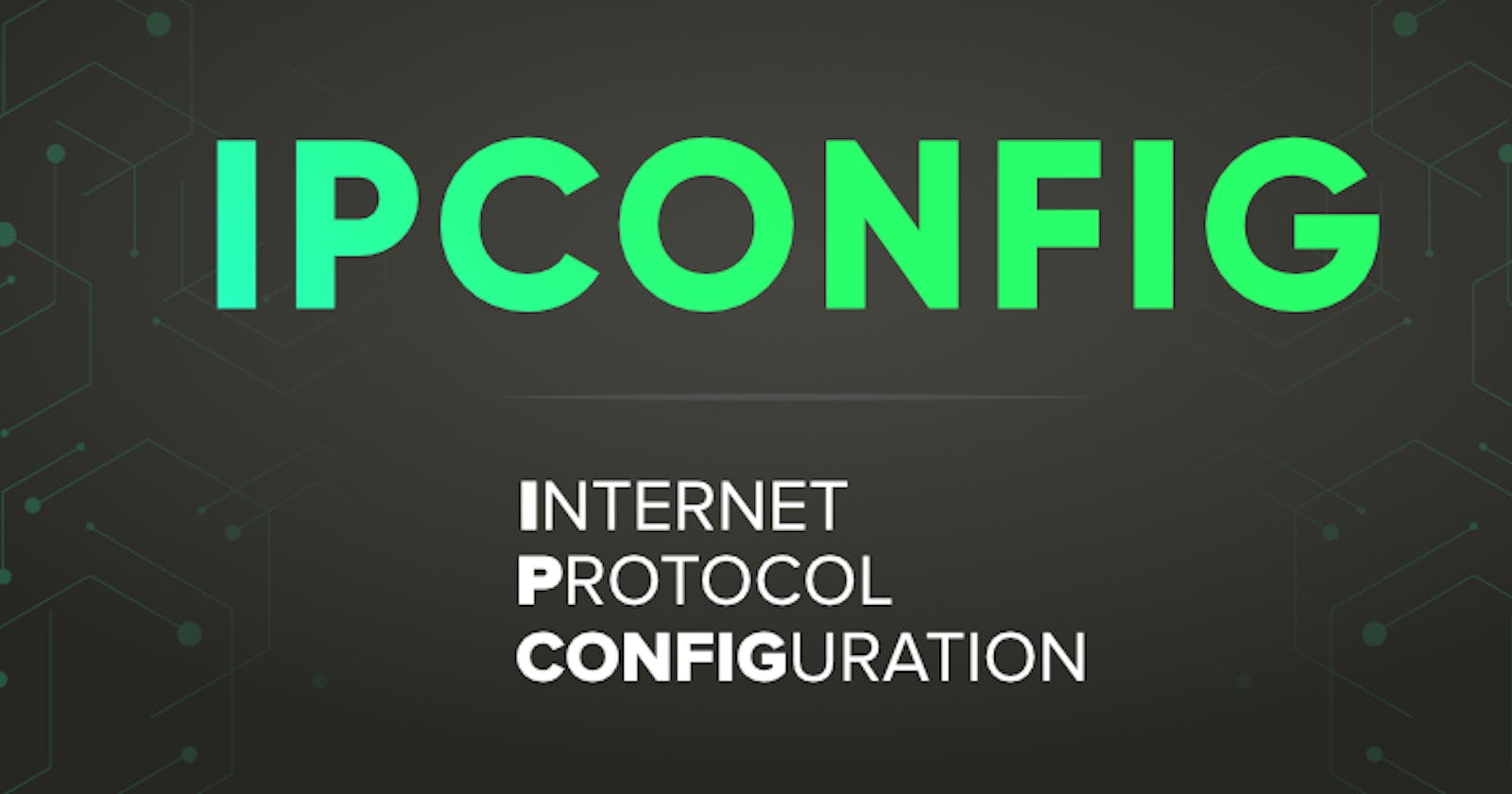 Ipconfig Command