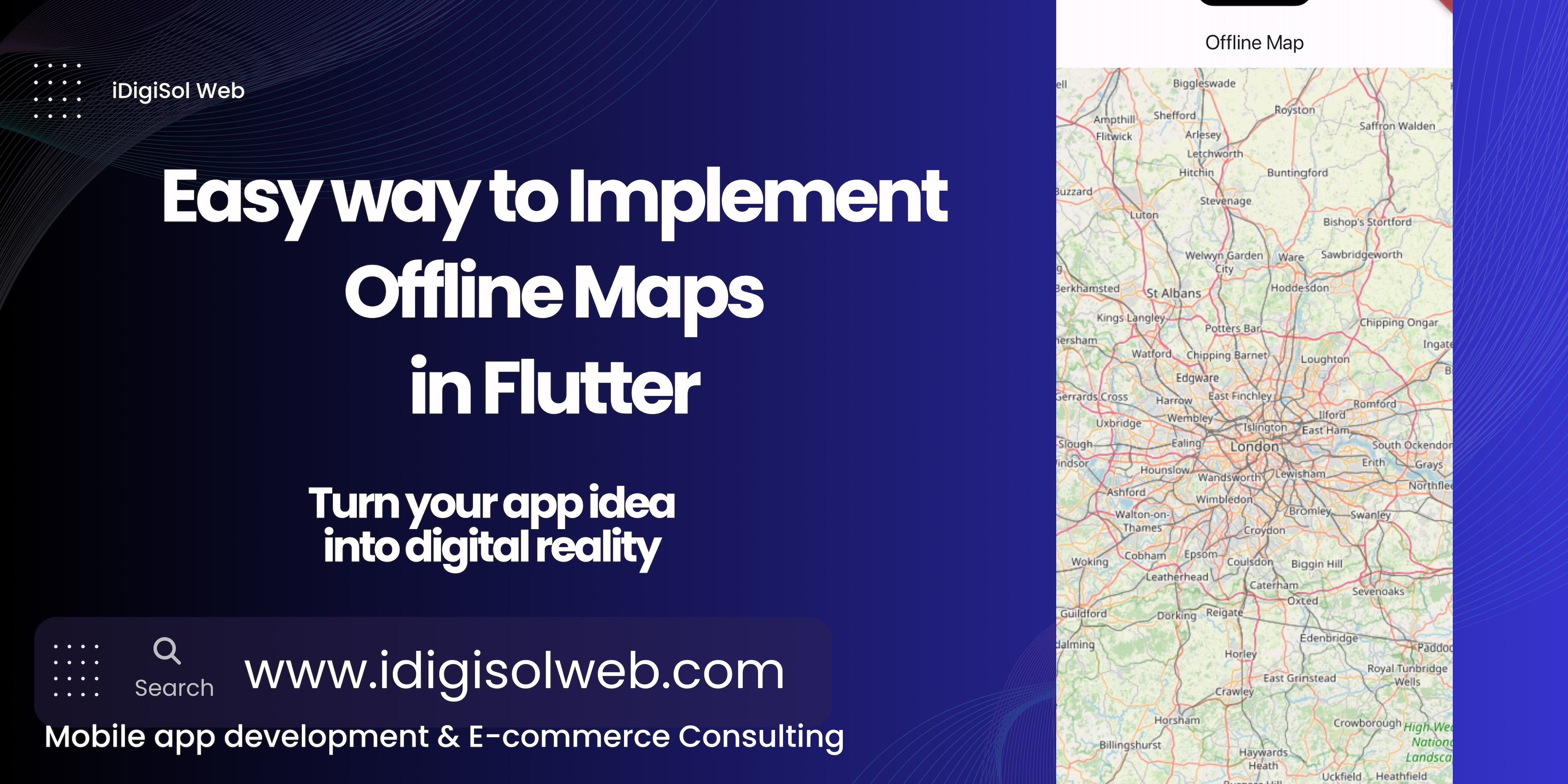 An Easy Way To Implement Offline Maps In Flutter