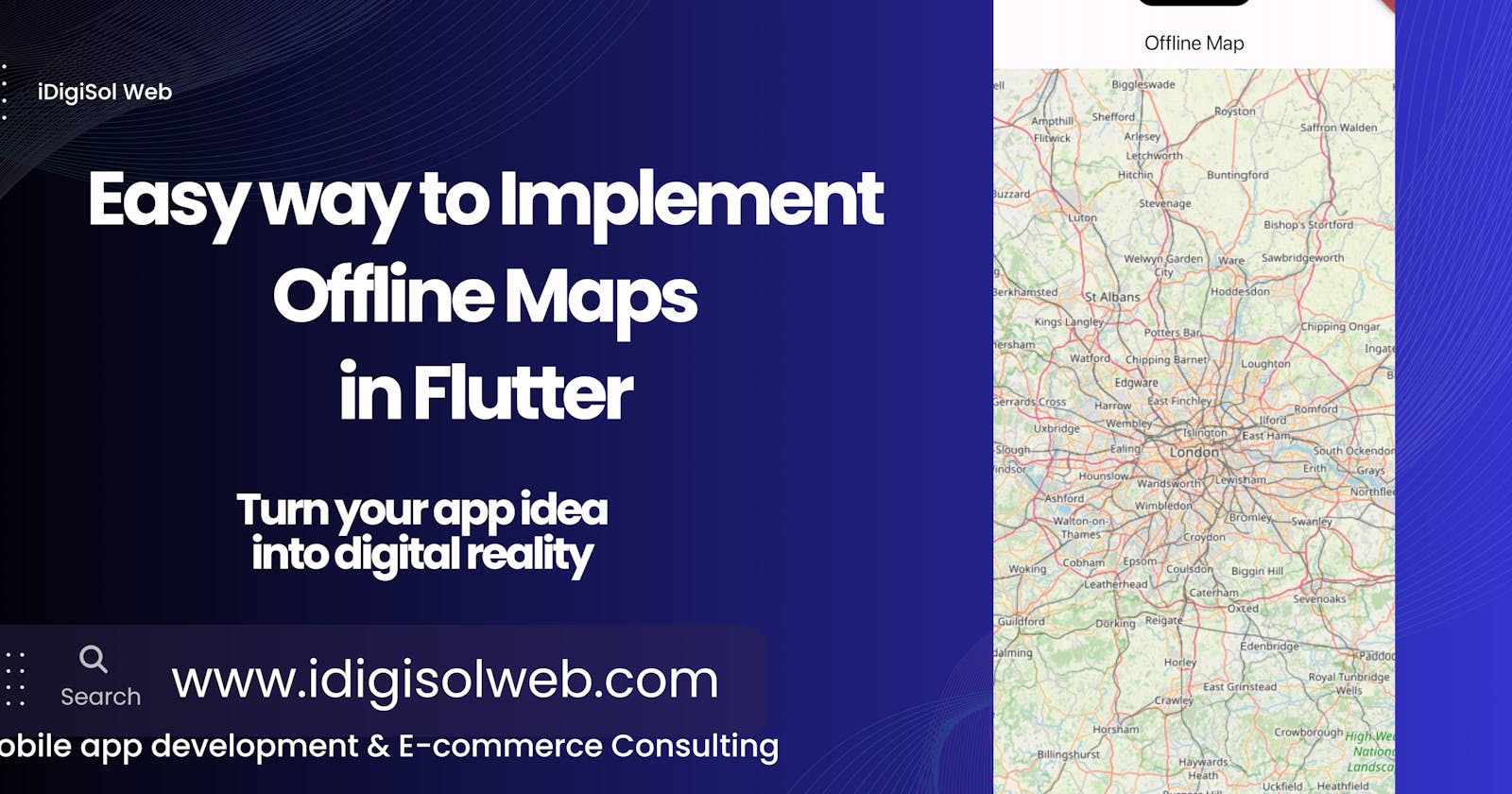 An Easy Way To Implement Offline Maps In Flutter