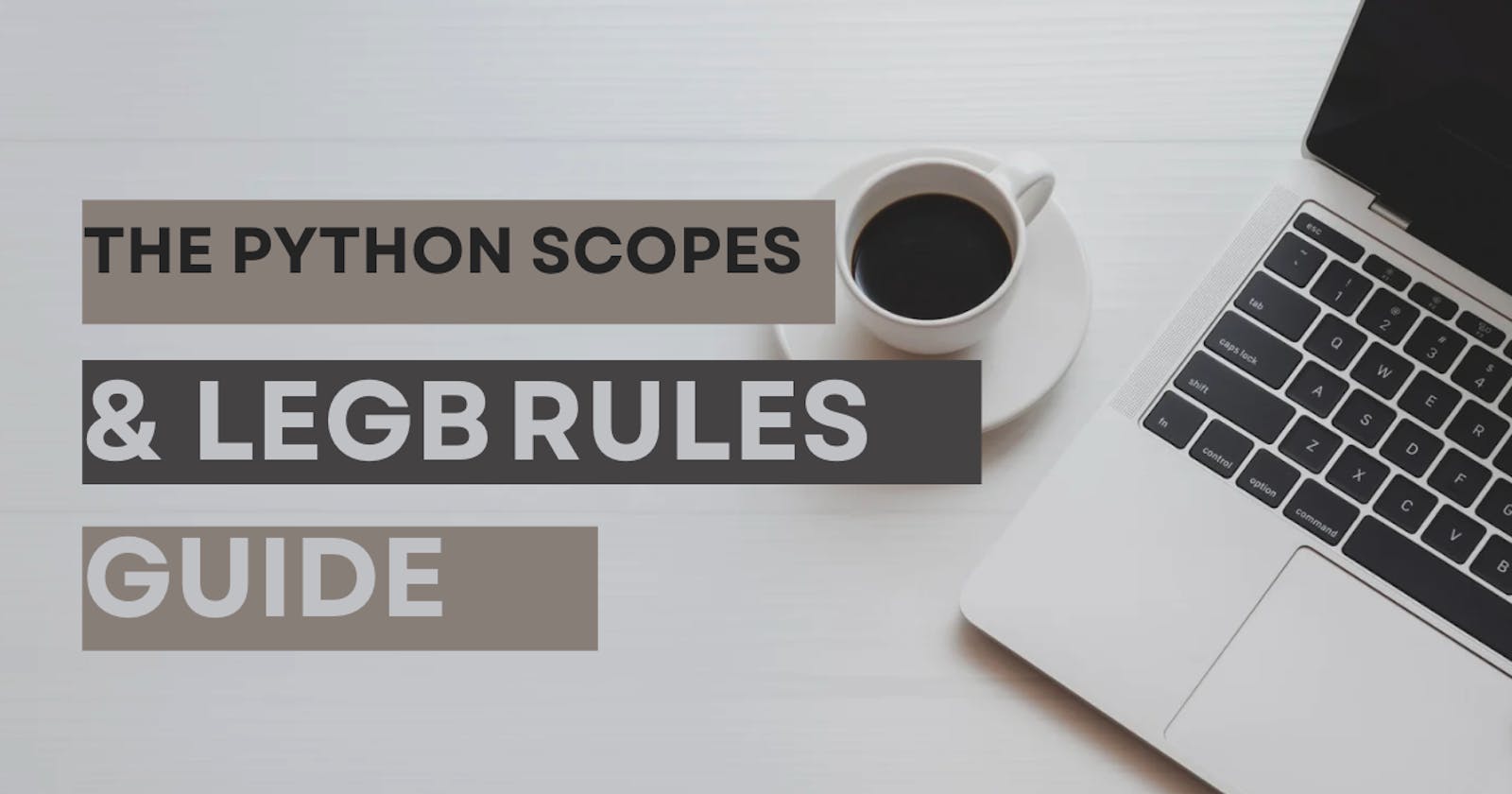 Python Scopes & LEGB — Rules Guide
