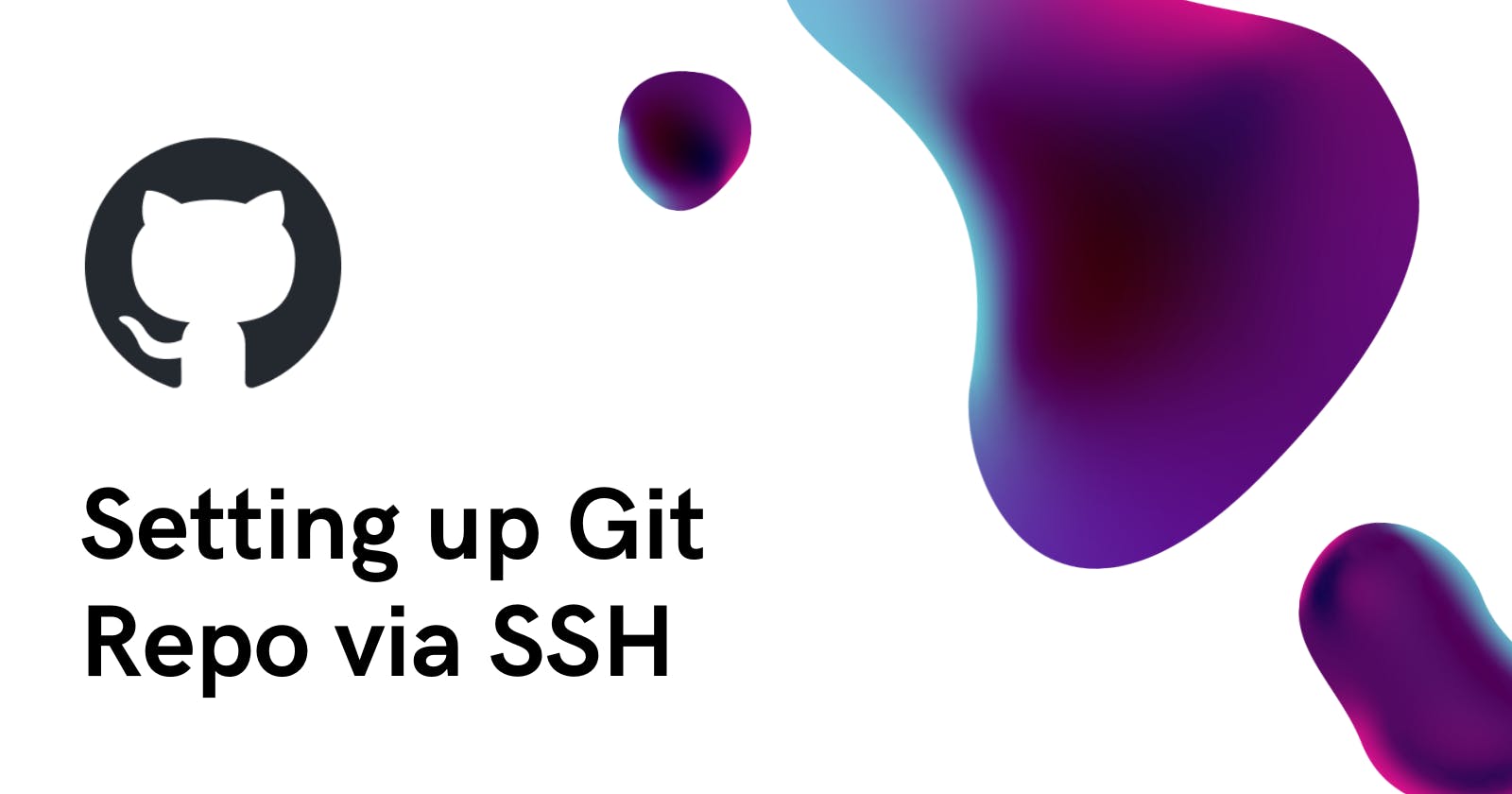 Cover Image for Setting up Git Repo via SSH