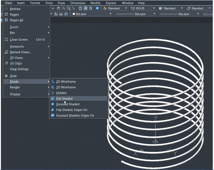 How to Create Spring using Helix and Sweep Features in ZWCAD