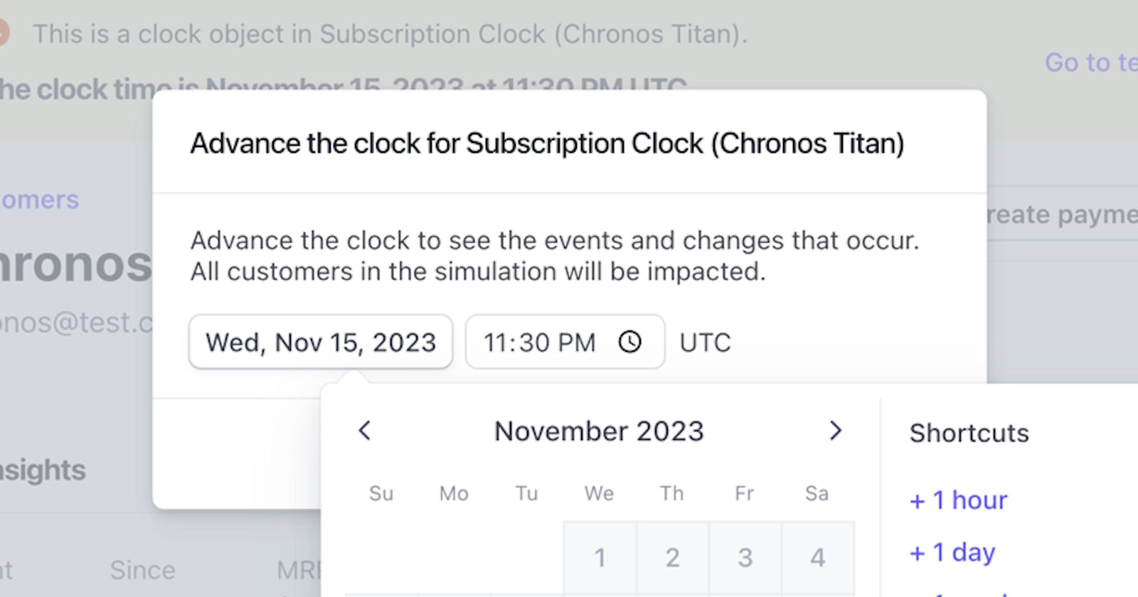 Test your subscription integration through time with Stripe’s test clocks