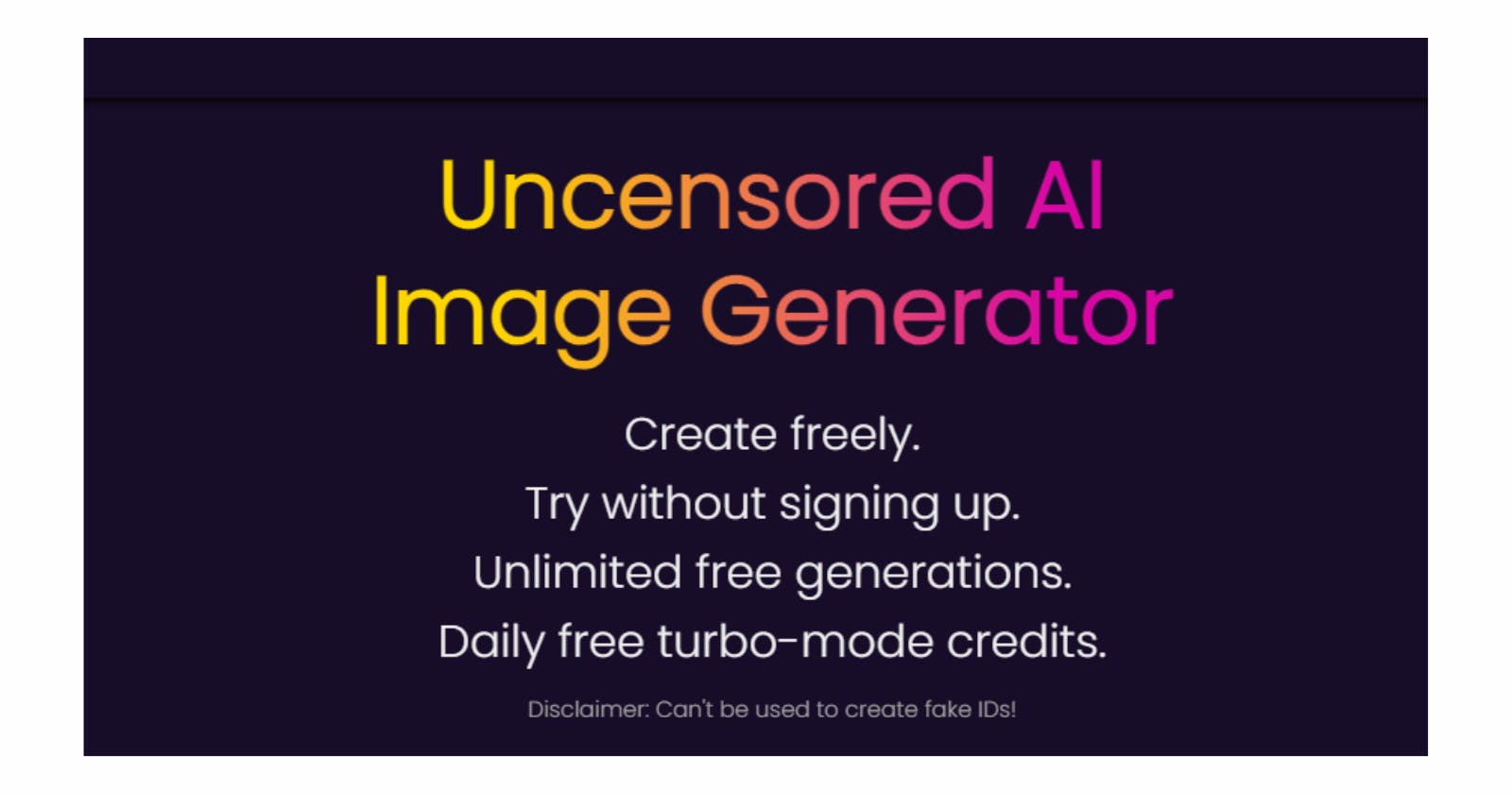 OnlyFakes - Uncensored AI Image Generator