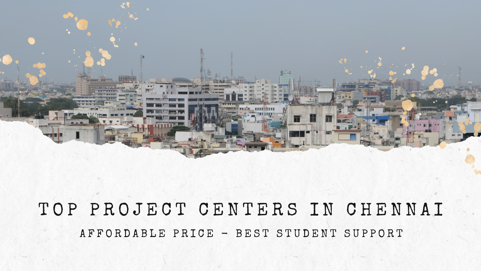 Top Project Centers in Chennai - Affordable Price