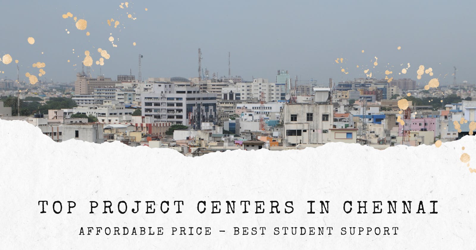 Top Project Centers in Chennai - Affordable Price