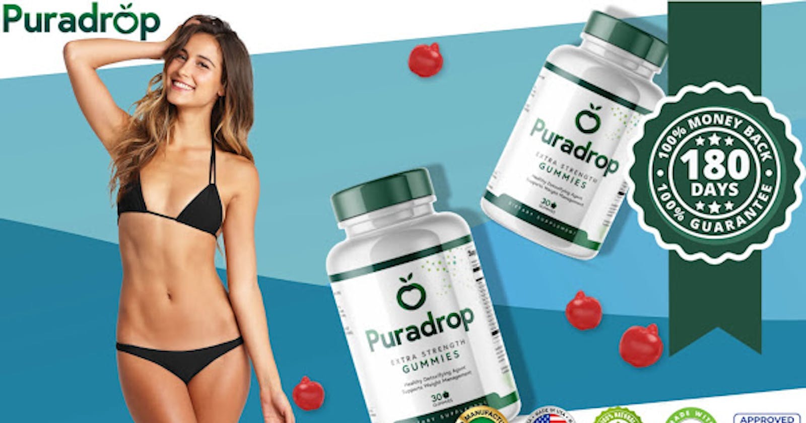 Puradrop Extra Strength Gummies – Best Dietary Supplement To Burn Stubborn Fat!