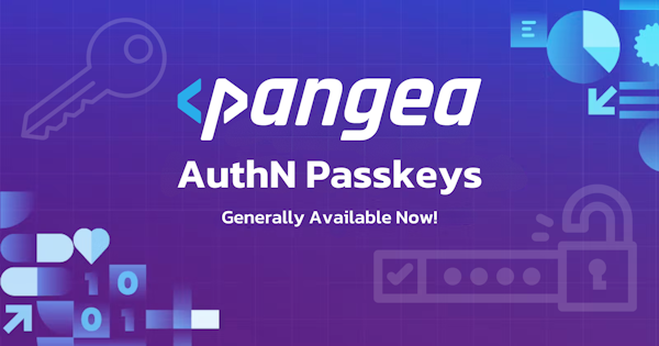 Introducing Passkeys from Pangea