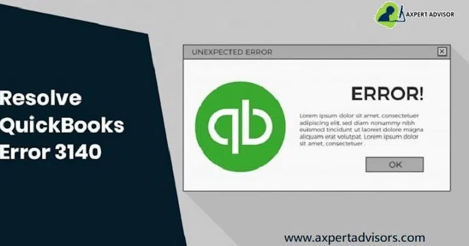 How to Fix QuickBooks Error 3140 While Adding an Invoice?
