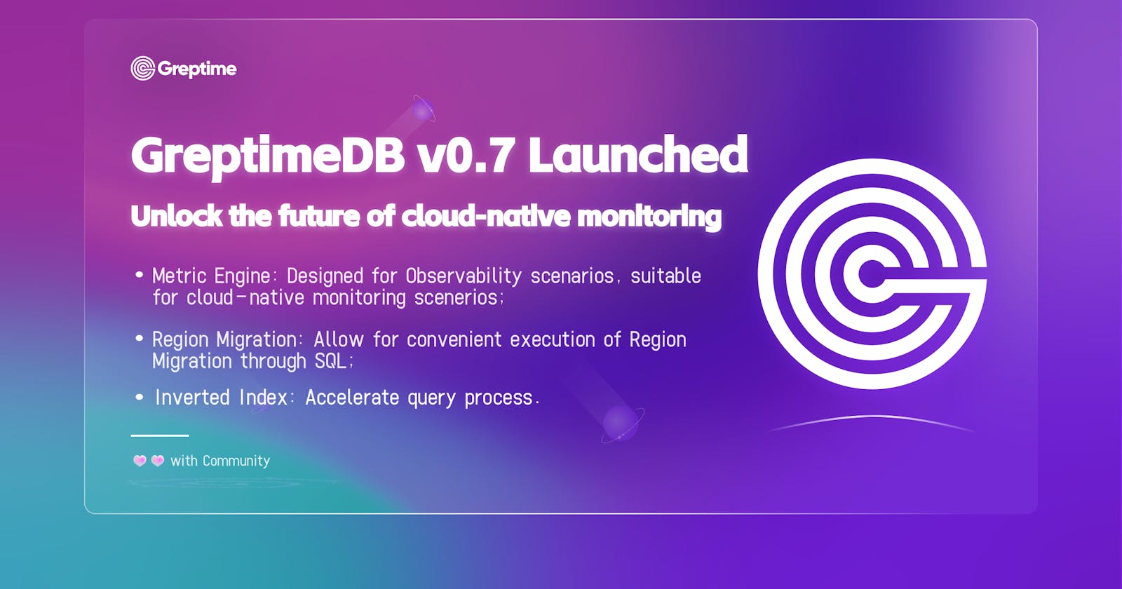 Introducing GreptimeDB v0.7 — Unlock the Future of Cloud-Native Monitoring