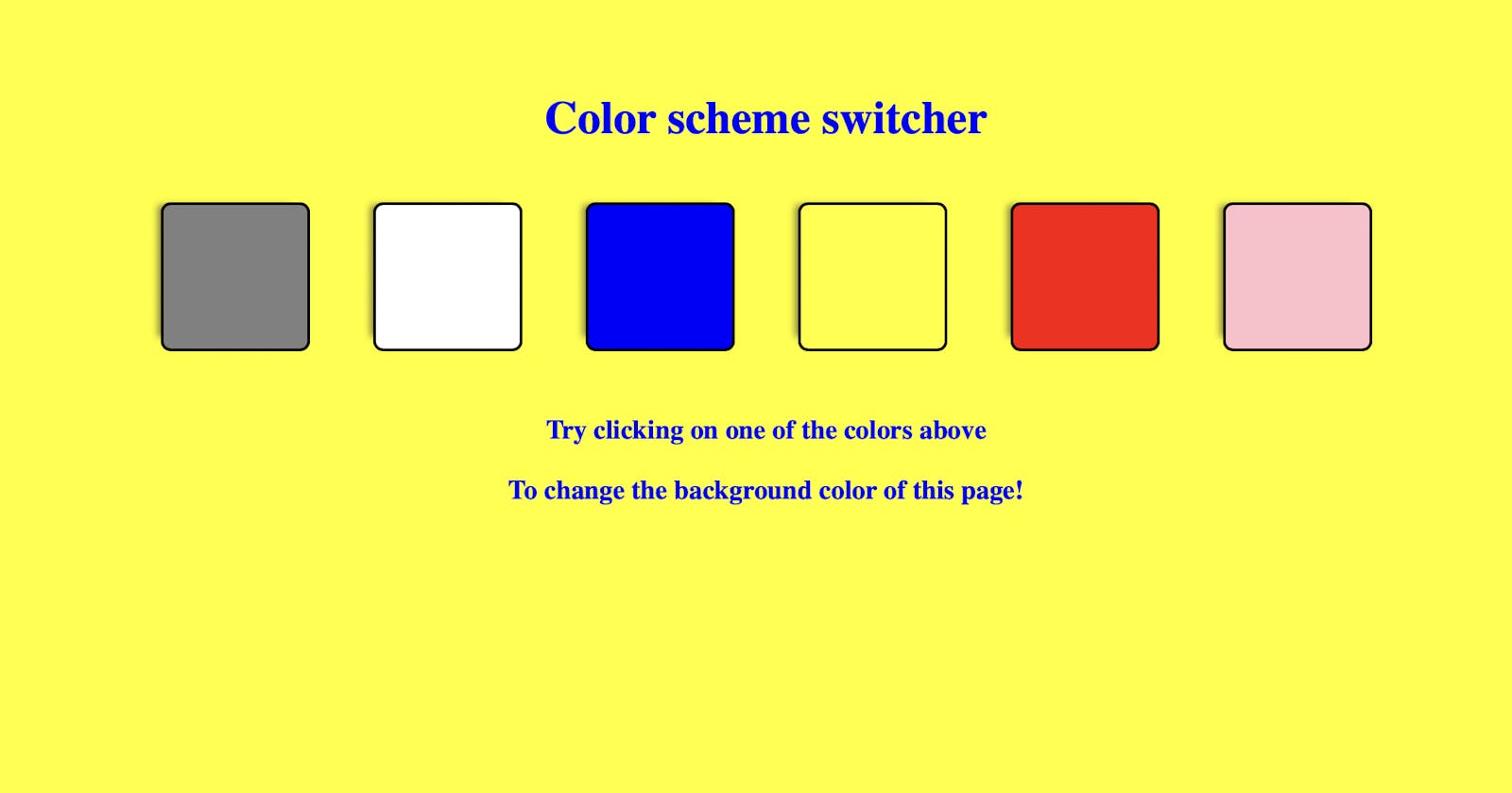 Color switcher