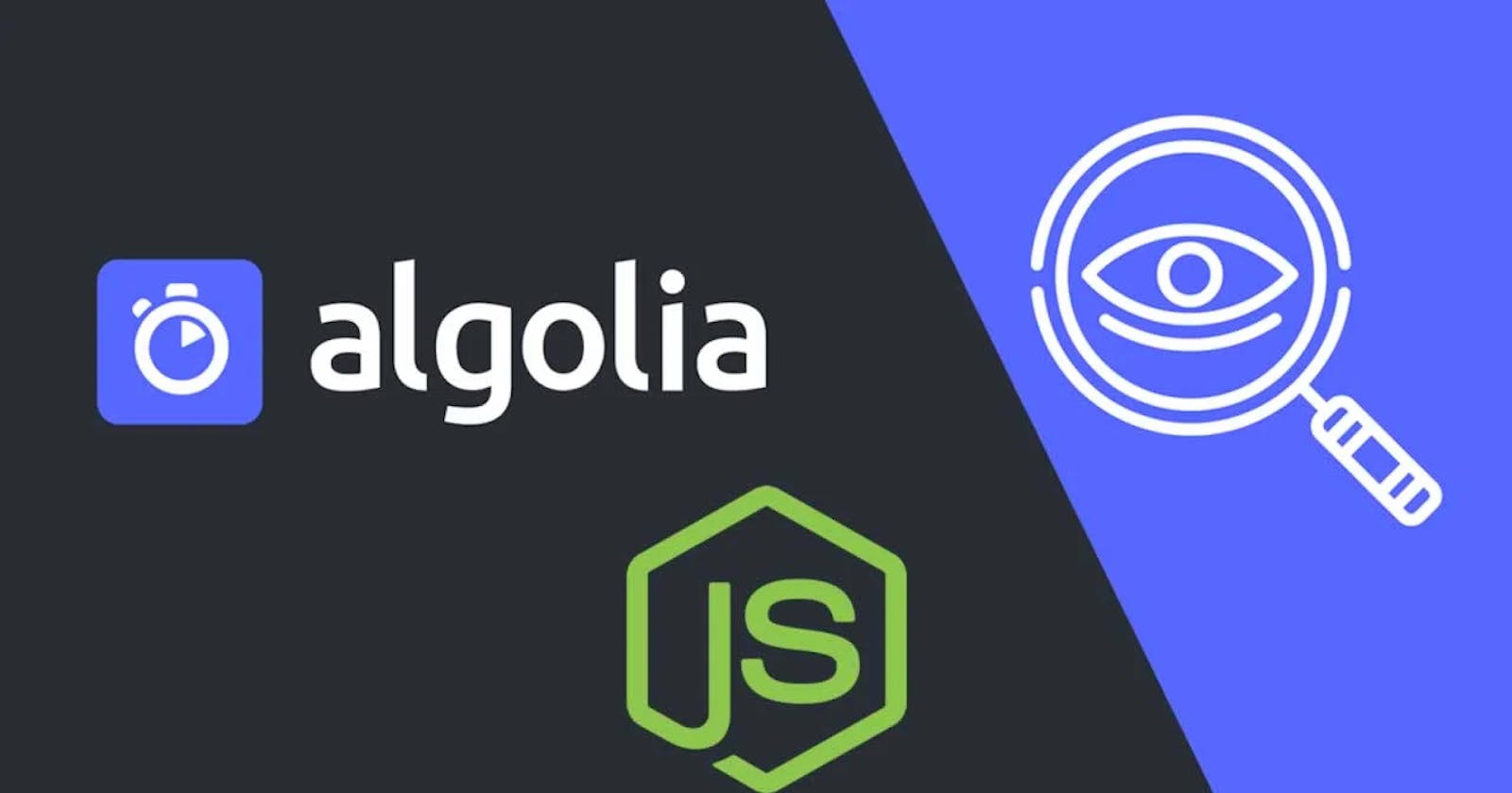 Building a Node.js Application Integrated with Algolia