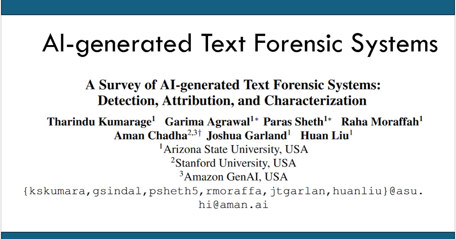 A Survey of AI-generated Text Forensic Systems