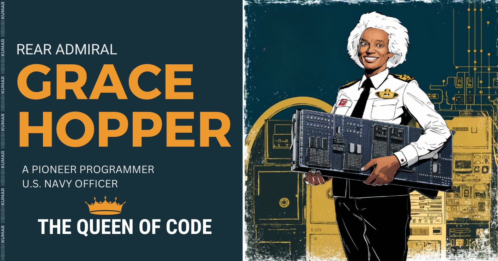The Queen of Code - Grace Hopper