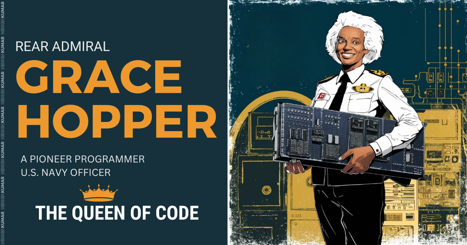 Code Hopper The Queen of Code - Grace Hopper