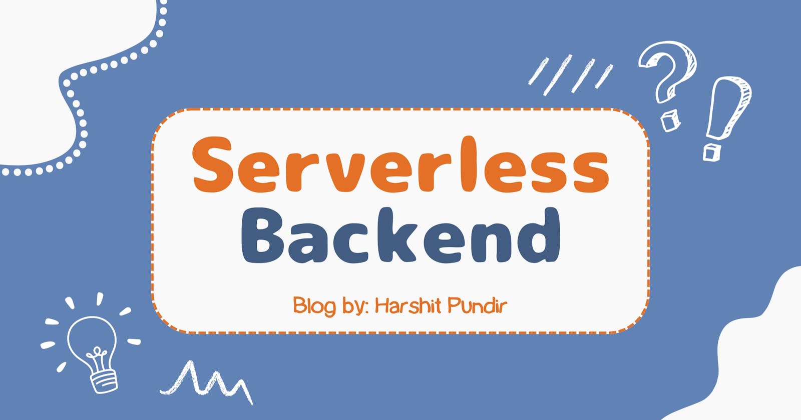 Serverless Architecture for Backend