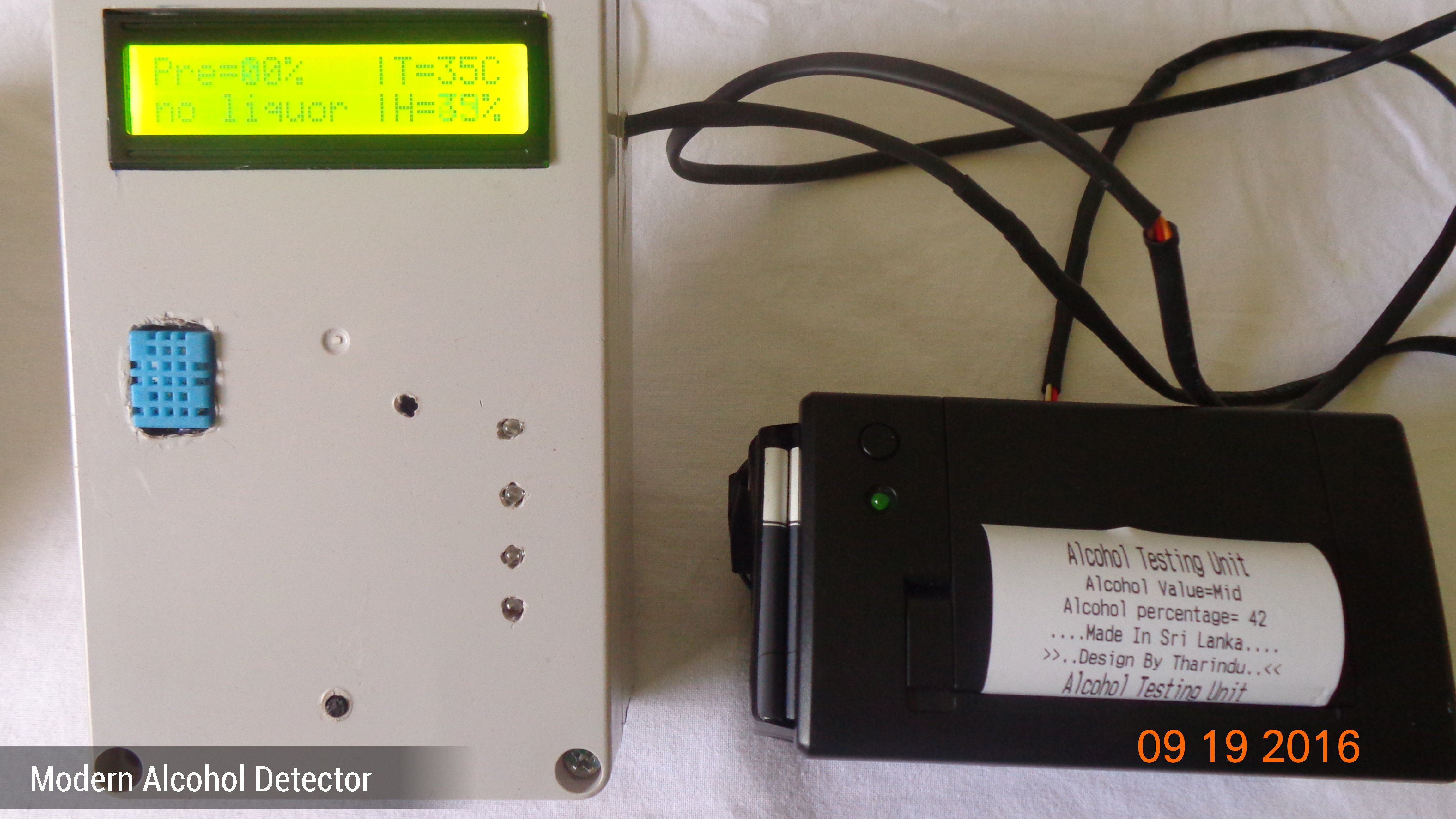 The Innovative Modern Alcohol Detector