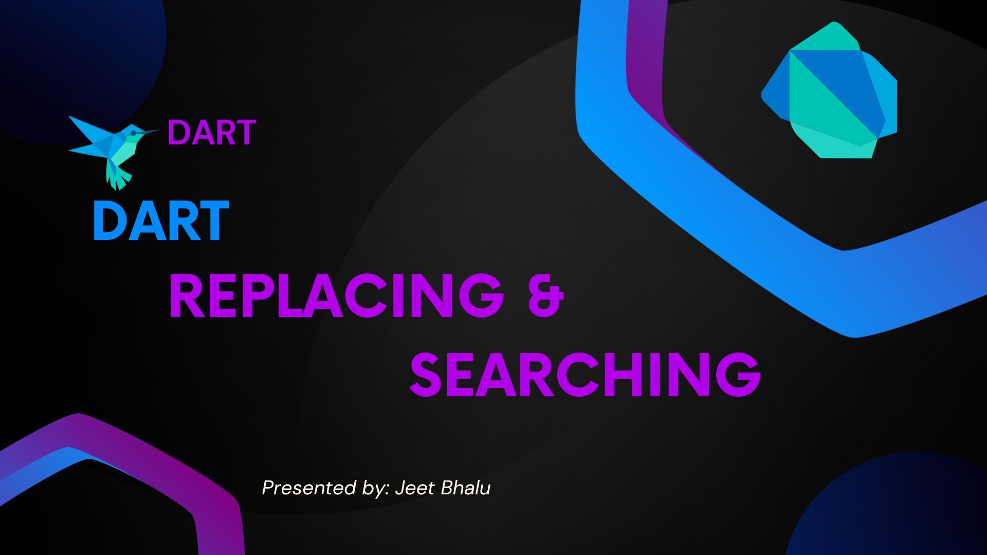 Dart String Manipulations: Replacing & Searching