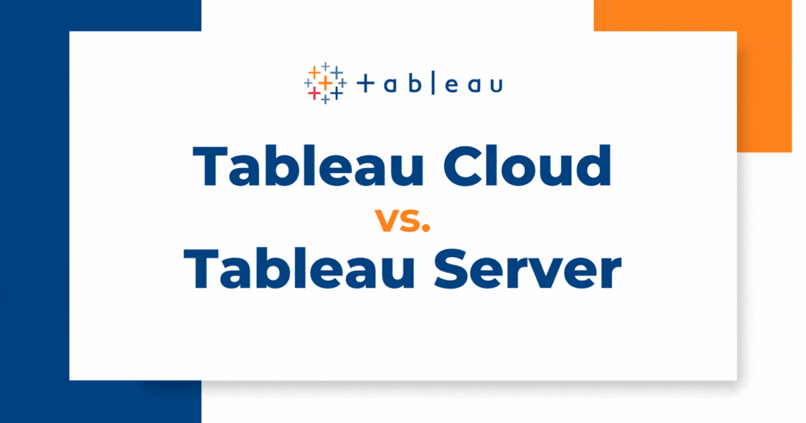 Tableau Online and Tableau Server Comparison