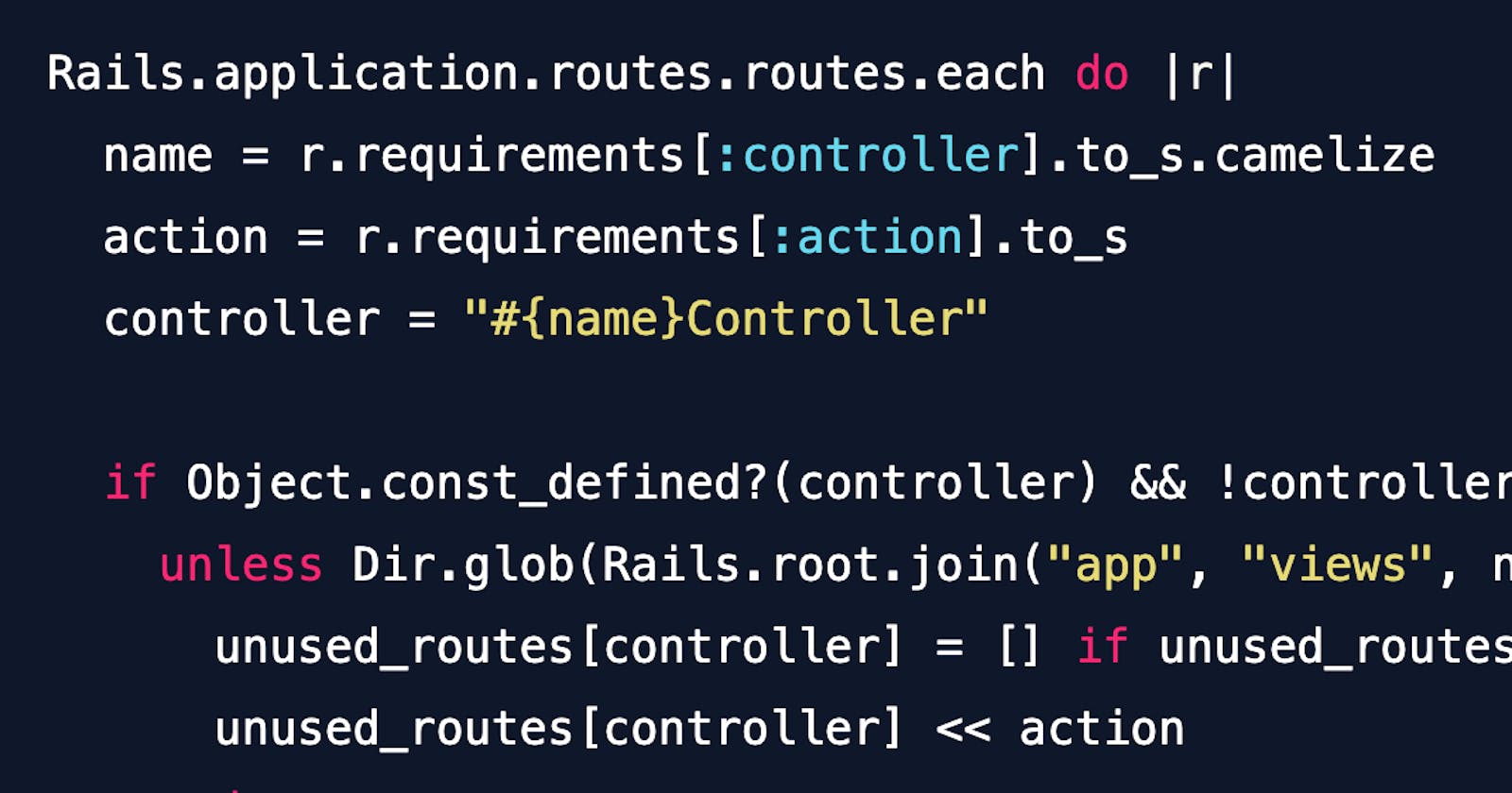 [Quicky] Unused routes for Rails 7.0 below