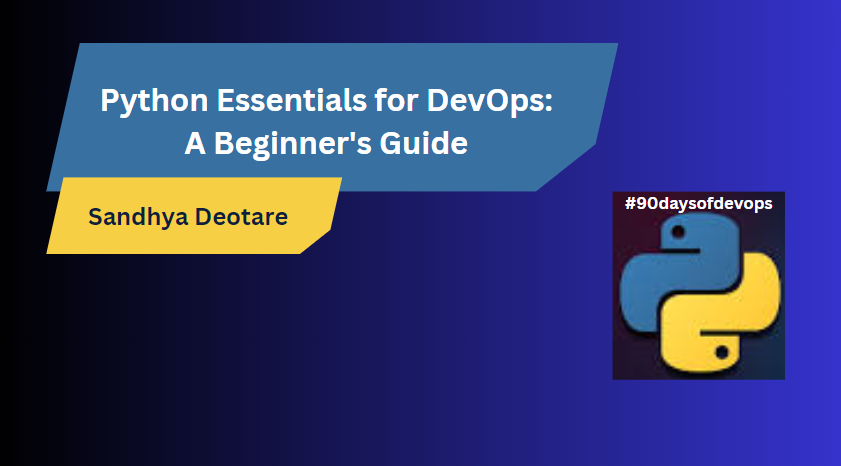 Python Essentials for DevOps: A Beginner's Guide