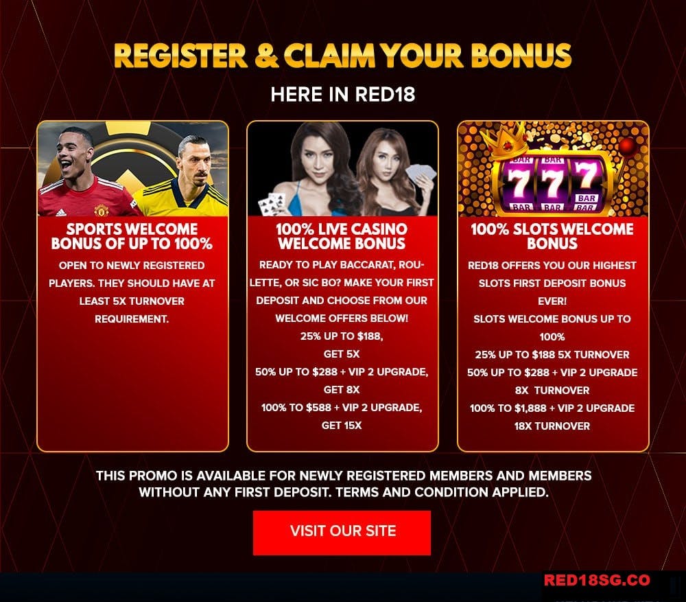 SGRed18 Online Sports betting
