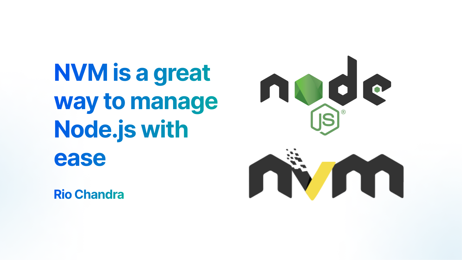 Migrasi Nodejs Menggunakan NVM | Install NVM Nodejs