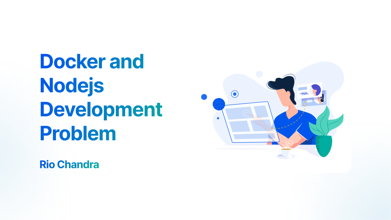 Docker and nodejs development problem