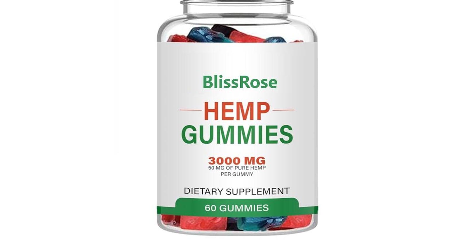Bliss Rose CBD Gummies {Clinically Proven} Pure And Potent! Result