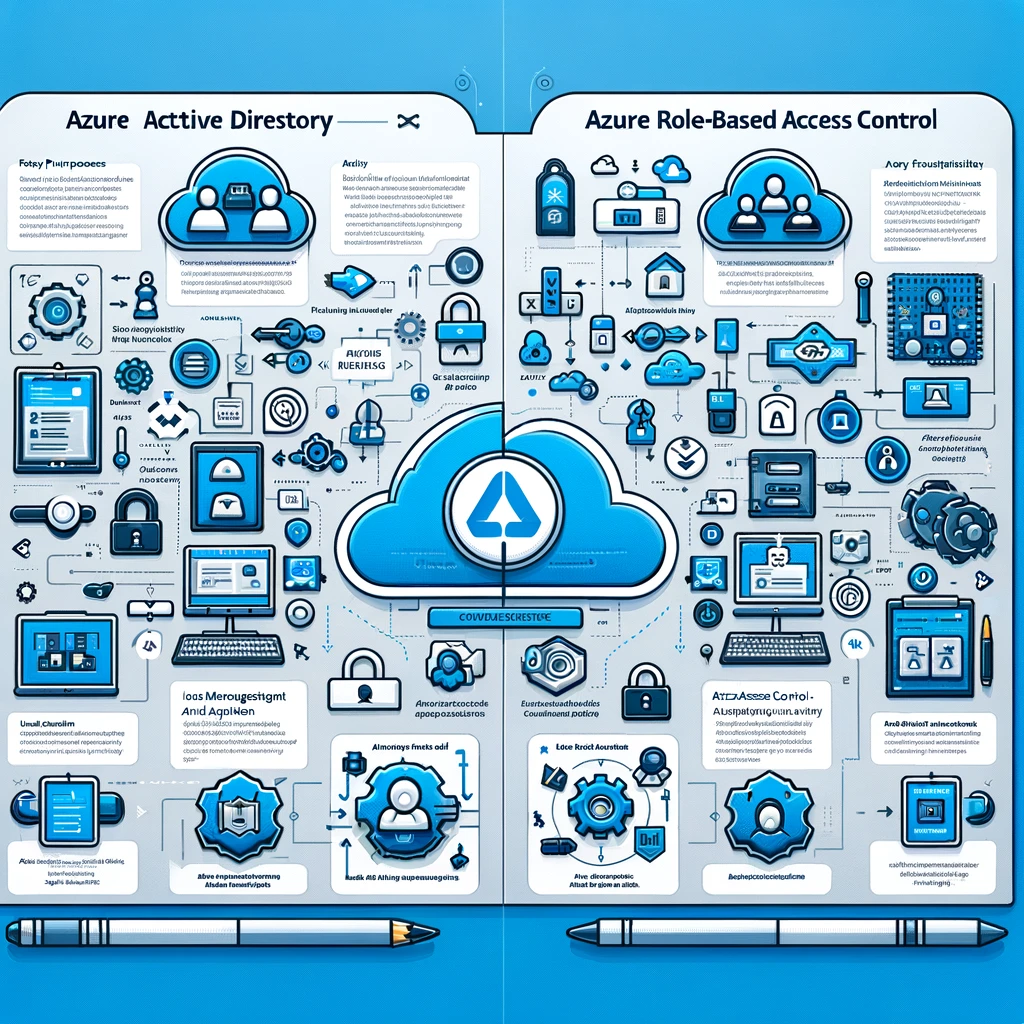 Azure Rbac Cartoon Comprendre la Différence entre Azure AD et Azure RBAC