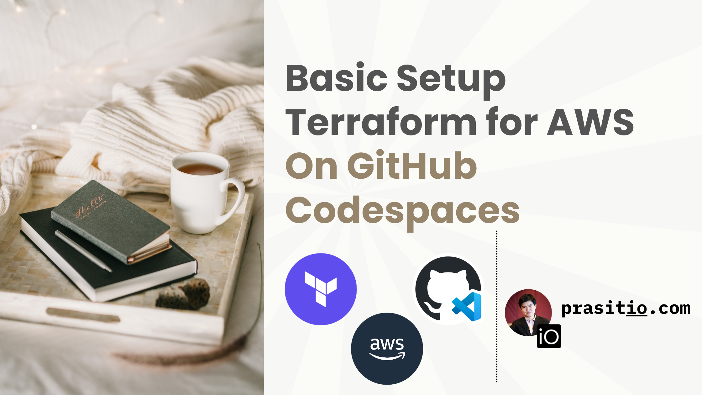 Basic Setup Terraform for AWS on GitHub Codespaces