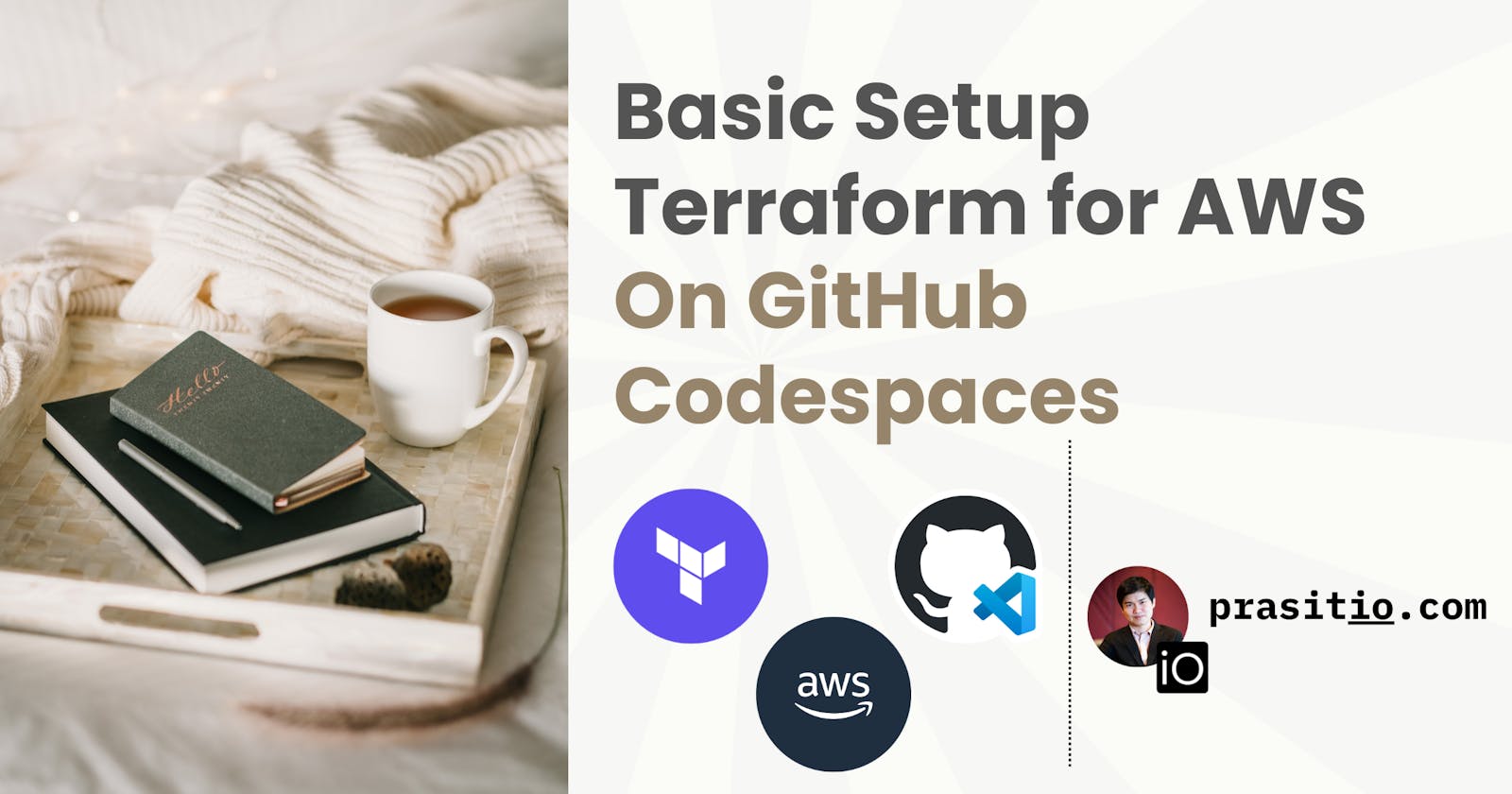 Basic Setup Terraform for AWS on GitHub Codespaces