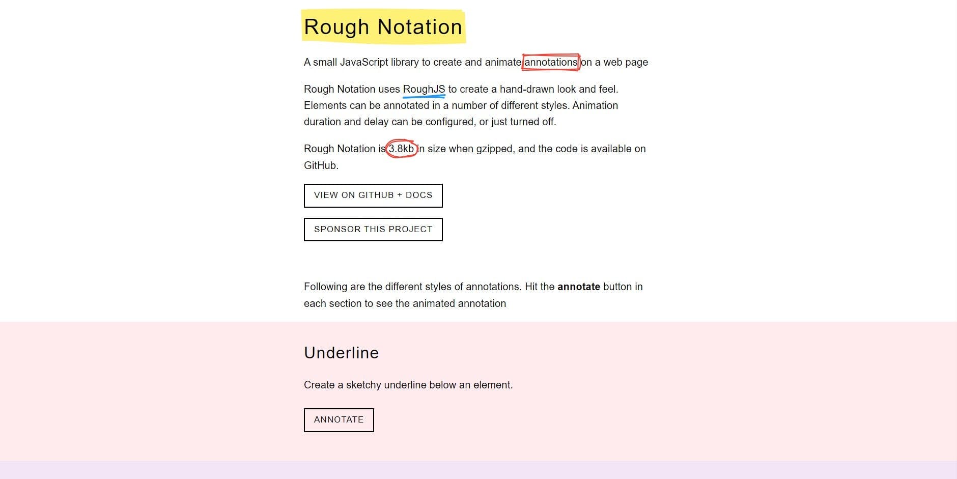 Rough Notation