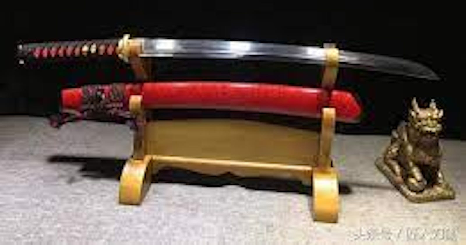 The history of the katana